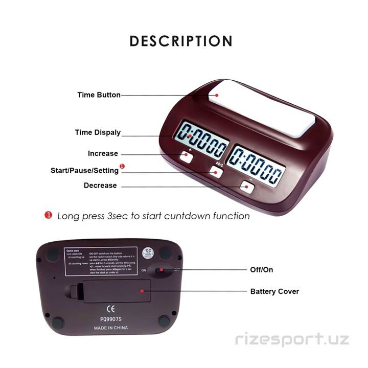 Шахмат часы LEAP 3 1400pxs
